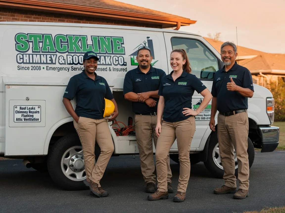 Chimney flashing repair company in Dexter, OR